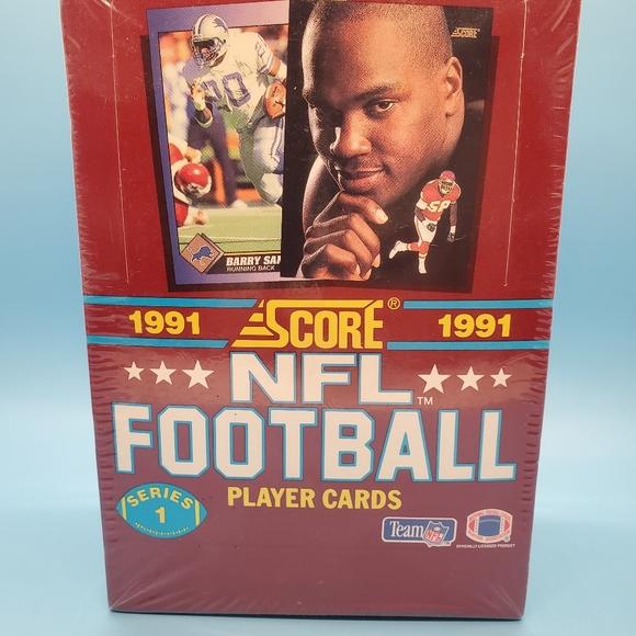 Score Other - 1991 Score Football Cards factory Sealed box series 1